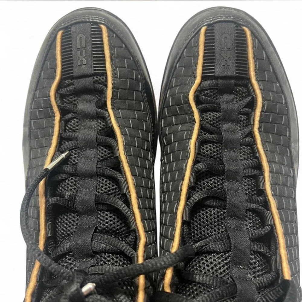2008 Air Jordan 15 Retro SE Black Miners Gold 101106-134 Size 9